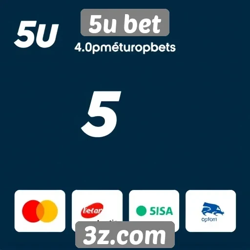 Métodos de pagamento disponíveis na plataforma 5u bet